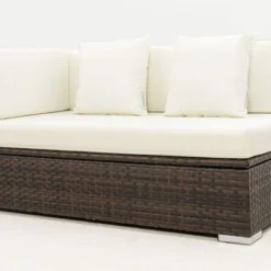 OUTFLEXX 2-Sitzer Ecksofa, Braun Marmoriert, Polyrattan, 145 X 85 X 70 Cm, Wasserfeste Kissenbox, Armlehne Re. 20 OUTFLEXX 2-Sitzer Ecksofa, Braun Marmoriert, Polyrattan, 145 X 85 X 70 Cm, Wasserfeste Kissenbox, Armlehne Re. -Günstiges Garten Perle Geschäft 10 15734 4 BOX.jpg