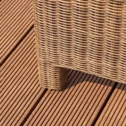 OUTFLEXX Dining Set, Hellbraun, Polyrattan, Tisch 220x100cm, Spraystone, 6mm, 6 Dining Sessel, Verstellbar -Günstiges Garten Perle Geschäft 11 20680.jpg