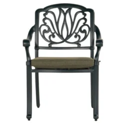 HARTMAN Amalfi Esstischgarnitur, Dunkelgrün, Alu-Guss, 6 Diningsessel, Inkl. Polster, 214x112 Cm 25 HARTMAN Amalfi Esstischgarnitur, Dunkelgrün, Alu-Guss, 6 Diningsessel, Inkl. Polster, 214x112 Cm -Günstiges Garten Perle Geschäft 12 21183.jpg