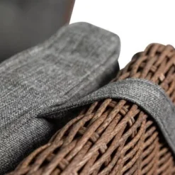 OUTFLEXX Dining Set, Hellbraun, Polyrattan, Tisch 220x100cm, Spraystone, 6mm, 6 Dining Sessel, Verstellbar -Günstiges Garten Perle Geschäft 14 20680.jpg