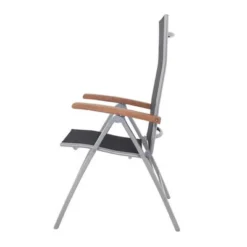 VILLANA Esstischgarnitur, Silber/schwarz, Alu/ FSC-Akazienholz, Ausziehtisch 150/200 Cm, 6 Multipositionssessel 30 VILLANA Esstischgarnitur, Silber/schwarz, Alu/ FSC-Akazienholz, Ausziehtisch 150/200 Cm, 6 Multipositionssessel -Günstiges Garten Perle Geschäft 15 16462.jpg