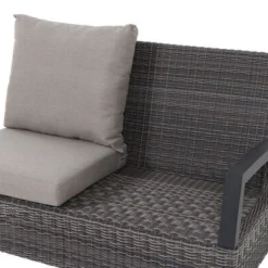 SIENA GARDEN Corido 2-Sitzer Sofa, Charcoal, Alu / Gardino®-Geflecht, 136x83x88 Cm, Armlehne Links -Günstiges Garten Perle Geschäft 16 20190.jpg