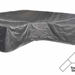 AeroCover Schutzhülle In L-Form Für Lounge Sets, Mit Trapez-Ecke, 255 X 255 X 90 X 65/90 Cm