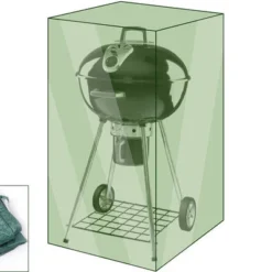 OUTFLEXX Abdeckhaube Für Grills, Z.B. CharBroil/ Napoleon Usw., Grün, Ø67 X 132 Cm