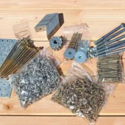 KARIBU Beschlagbeutel Für Carport Eco, Metall