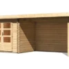 KARIBU Gartenhaus Bastrup 2, Fichtenholz 28 Mm