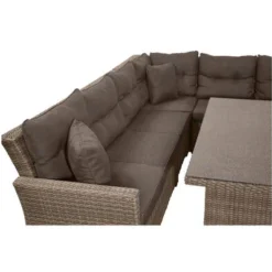 Ploß Rabida Dining-Lounge, Champagner-meliert, Polyrattan, 7 Tlg., 5-6 Pers., 146x85cm, Inkl. Polster 15 Ploß Rabida Dining-Lounge, Champagner-meliert, Polyrattan, 7 Tlg., 5-6 Pers., 146x85cm, Inkl. Polster -Günstiges Garten Perle Geschäft 21636 3.jpg