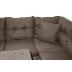 Ploß Rabida Dining-Lounge, Champagner-meliert, Polyrattan, 7 Tlg., 5-6 Pers., 146x85cm, Inkl. Polster 18 Ploß Rabida Dining-Lounge, Champagner-meliert, Polyrattan, 7 Tlg., 5-6 Pers., 146x85cm, Inkl. Polster -Günstiges Garten Perle Geschäft 21636 6.jpg