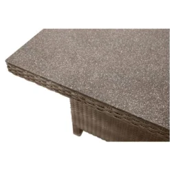 Ploß Rabida Dining-Lounge, Champagner-meliert, Polyrattan, 7 Tlg., 5-6 Pers., 146x85cm, Inkl. Polster 20 Ploß Rabida Dining-Lounge, Champagner-meliert, Polyrattan, 7 Tlg., 5-6 Pers., 146x85cm, Inkl. Polster -Günstiges Garten Perle Geschäft 21636 8.jpg