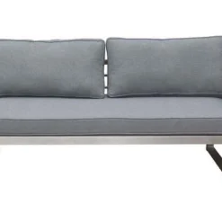 OUTFLEXX 2-Sitzer Sofa, Natur / Grau, FSC-Teak / Edelstahl / Olefin, 165x74x64 Cm, Armlehne Links 13 OUTFLEXX 2-Sitzer Sofa, Natur / Grau, FSC-Teak / Edelstahl / Olefin, 165x74x64 Cm, Armlehne Links -Günstiges Garten Perle Geschäft 21650 7.JPG 1