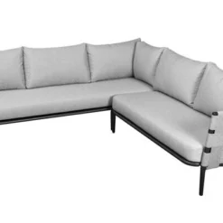 OUTFLEXX Ecklounge, Anthrazit Matt/hellgrau, Alu/Spuncrylic, 3-tlg., Tisch 76x76cm 4-5 Pers 15 OUTFLEXX Ecklounge, Anthrazit Matt/hellgrau, Alu/Spuncrylic, 3-tlg., Tisch 76x76cm 4-5 Pers -Günstiges Garten Perle Geschäft 21793 4.jpg