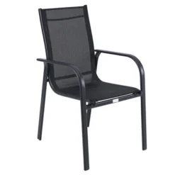 OUTFLEXX Esstischgarnitur, OUTFLEXX® Anthrazit Matt, Alu / Teak / Textil, Tisch 150/210x90cm, 6 Sessel, Stapelbar 28 OUTFLEXX Esstischgarnitur, OUTFLEXX® Anthrazit Matt, Alu / Teak / Textil, Tisch 150/210x90cm, 6 Sessel, Stapelbar -Günstiges Garten Perle Geschäft 22183 12.jpg