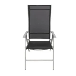 VILLANA Esstischgarnitur, Silber/schwarz, Alu/Holzimitat/Textil, Tisch 150x90cm, 4 Multipositionssessel 33 VILLANA Esstischgarnitur, Silber/schwarz, Alu/Holzimitat/Textil, Tisch 150x90cm, 4 Multipositionssessel -Günstiges Garten Perle Geschäft 22559 14.jpg