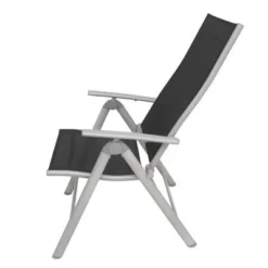 VILLANA Esstischgarnitur, Silber/schwarz, Alu/Holzimitat/Textil, Tisch 150x90cm, 4 Multipositionssessel 39 VILLANA Esstischgarnitur, Silber/schwarz, Alu/Holzimitat/Textil, Tisch 150x90cm, 4 Multipositionssessel -Günstiges Garten Perle Geschäft 22559 20.jpg