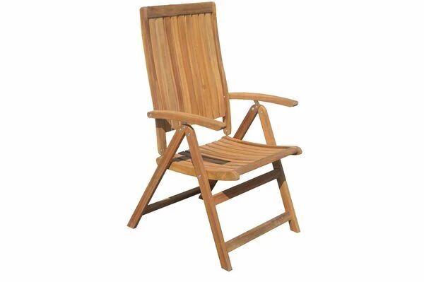 OUTFLEXX Sitzgruppe, Natur, Akazie, Ausziehtisch 180/240 X 100 Cm, 8 Multipositionssessel 4 OUTFLEXX Sitzgruppe, Natur, Akazie, Ausziehtisch 180/240 X 100 Cm, 8 Multipositionssessel – Bild 4