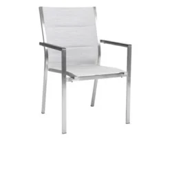 STERN Esstischgarnitur, Silber/grau, Edelstahl/Textilene, Tisch 200 X 100 Cm, 4 Stapelsessel, 2 Multipo, Padded 13 STERN Esstischgarnitur, Silber/grau, Edelstahl/Textilene, Tisch 200 X 100 Cm, 4 Stapelsessel, 2 Multipo, Padded -Günstiges Garten Perle Geschäft 22915 03.jpg