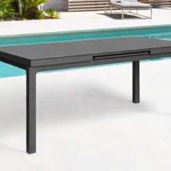 STERN New Top Esstischgarnitur, Anthrazit, Alu / Glas / Textil, Ausziehtisch 180/240x100cm, 4 Stapel-, 2 Klappsessel 18 STERN New Top Esstischgarnitur, Anthrazit, Alu / Glas / Textil, Ausziehtisch 180/240x100cm, 4 Stapel-, 2 Klappsessel -Günstiges Garten Perle Geschäft 22997 4.jpg