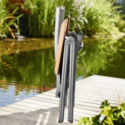 KETTLER Granada Esstischgarnitur, Silber / Anthrazit, Alu / HPL / Teak, Tisch 180/280x100cm, 8 Stapelsessel, 2 Multipo -Günstiges Garten Perle Geschäft 23057 14.jpg