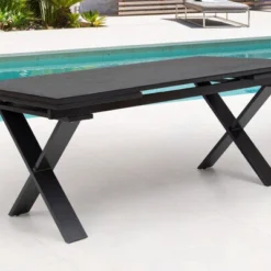 KETTLER Altura Esstischgarnitur, Anthrazit, Alu / Spraystone / Textil, Tisch 180/280x100cm, 6 Multipositionssessel 12 KETTLER Altura Esstischgarnitur, Anthrazit, Alu / Spraystone / Textil, Tisch 180/280x100cm, 6 Multipositionssessel -Günstiges Garten Perle Geschäft 23082 3.jpg