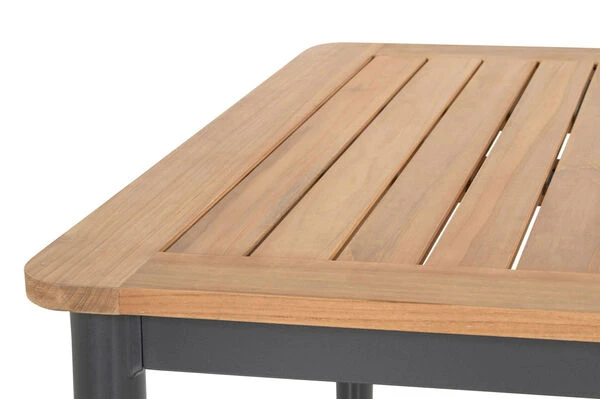 HARTMAN Silencio / Primo Sitzgruppe, Xerix/natur, Alu/Teak, 8 Multipo, 220x100cm, FSC-Teak Tischplatte 4 HARTMAN Silencio / Primo Sitzgruppe, Xerix/natur, Alu/Teak, 8 Multipo, 220x100cm, FSC-Teak Tischplatte – Bild 4