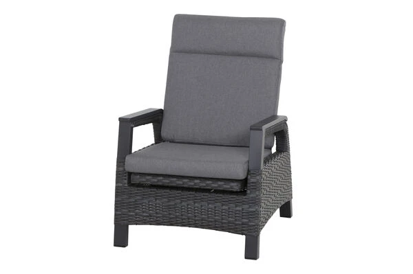 SIENA GARDEN Solea/Bellani Dining Lounge, Anthrazit/night-blue, Alu/Gardino®-Geflecht/Keramik, Für 4 Personen,160 X 90 X 50-72cm, Stufenlos Verstellbar 3 SIENA GARDEN Solea/Bellani Dining Lounge, Anthrazit/night-blue, Alu/Gardino®-Geflecht/Keramik, Für 4 Personen,160 X 90 X 50-72cm, Stufenlos Verstellbar – Bild 3