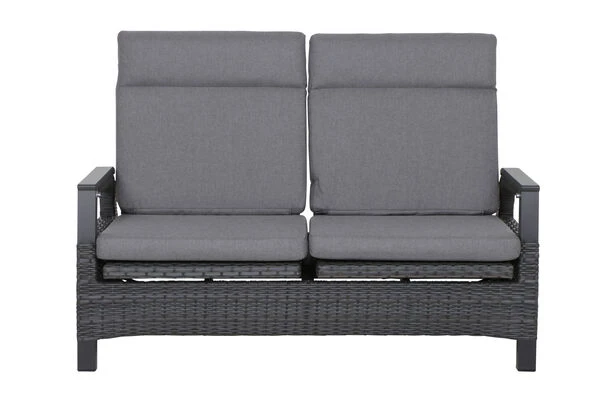 SIENA GARDEN Solea/Bellani Dining Lounge, Anthrazit/night-blue, Alu/Gardino®-Geflecht/Keramik, Für 4 Personen,160 X 90 X 50-72cm, Stufenlos Verstellbar 4 SIENA GARDEN Solea/Bellani Dining Lounge, Anthrazit/night-blue, Alu/Gardino®-Geflecht/Keramik, Für 4 Personen,160 X 90 X 50-72cm, Stufenlos Verstellbar – Bild 4