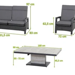 SIENA GARDEN Solea/Bellani Dining Lounge, Anthrazit/night-blue, Alu/Gardino®-Geflecht/Keramik, Für 4 Personen,160 X 90 X 50-72cm, Stufenlos Verstellbar 24 SIENA GARDEN Solea/Bellani Dining Lounge, Anthrazit/night-blue, Alu/Gardino®-Geflecht/Keramik, Für 4 Personen,160 X 90 X 50-72cm, Stufenlos Verstellbar -Günstiges Garten Perle Geschäft 23734 05.jpg