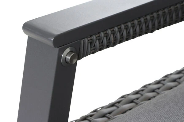 SIENA GARDEN Solea/Bellani Dining Lounge, Anthrazit/night-blue, Alu/Gardino®-Geflecht/Keramik, Für 4 Personen,160 X 90 X 50-72cm, Stufenlos Verstellbar 16 SIENA GARDEN Solea/Bellani Dining Lounge, Anthrazit/night-blue, Alu/Gardino®-Geflecht/Keramik, Für 4 Personen,160 X 90 X 50-72cm, Stufenlos Verstellbar – Bild 16