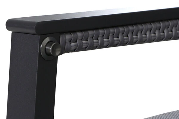 SIENA GARDEN Solea/Bellani Dining Set, Anthrazit/grau/blau, Alu/Gardino®-Geflecht/Keramik, 160 X 90 X 50-72cm, Inkl. 4 Diningsessel, Stufenlos Verstellbar 15 SIENA GARDEN Solea/Bellani Dining Set, Anthrazit/grau/blau, Alu/Gardino®-Geflecht/Keramik, 160 X 90 X 50-72cm, Inkl. 4 Diningsessel, Stufenlos Verstellbar – Bild 15