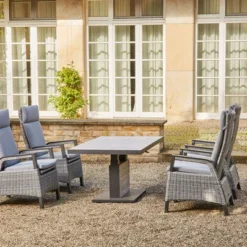 SIENA GARDEN Solea/Bellani Dining Set, Anthrazit/grau/blau, Alu/Gardino®-Geflecht/Keramik, 160 X 90 X 50-72cm, Inkl. 4 Diningsessel, Stufenlos Verstellbar 37 SIENA GARDEN Solea/Bellani Dining Set, Anthrazit/grau/blau, Alu/Gardino®-Geflecht/Keramik, 160 X 90 X 50-72cm, Inkl. 4 Diningsessel, Stufenlos Verstellbar -Günstiges Garten Perle Geschäft 23749 19.jpg