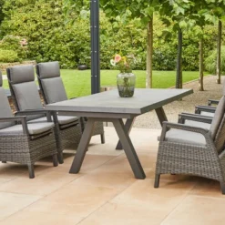 SIENA GARDEN Tirana/Solea Dining Set, Anthrazit/blau, Alu/Gardino®-Geflecht/Keramik, 205-265 X 103 X 76 Cm, Inkl. 6 Diningsessel, Stufenlos Verstellbar 33 SIENA GARDEN Tirana/Solea Dining Set, Anthrazit/blau, Alu/Gardino®-Geflecht/Keramik, 205-265 X 103 X 76 Cm, Inkl. 6 Diningsessel, Stufenlos Verstellbar -Günstiges Garten Perle Geschäft 23798 17.jpg