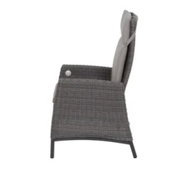 SIENA GARDEN Silva/Amira Dining Set, Anthrazit/grau, Alu/Gardino®-Geflecht/Keramik, 140 X 90cm, Inkl. 4 Diningsessel, Verstellbar -Günstiges Garten Perle Geschäft 23828 6.jpg