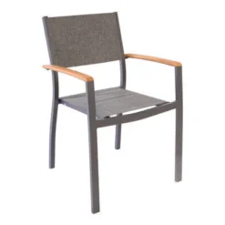 VILLANA Esstischgarnitur, Anthrazit/grau, Alu/ FSC-Akazienholz, Ausziehtisch 150/200 Cm, 6 Stapelstühle 35 VILLANA Esstischgarnitur, Anthrazit/grau, Alu/ FSC-Akazienholz, Ausziehtisch 150/200 Cm, 6 Stapelstühle -Günstiges Garten Perle Geschäft 23910 02.jpg