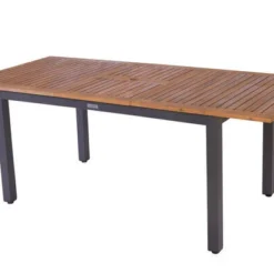 VILLANA Esstischgarnitur, Anthrazit/grau, Alu/ FSC-Akazienholz, Ausziehtisch 150/200 Cm, 6 Stapelstühle 30 VILLANA Esstischgarnitur, Anthrazit/grau, Alu/ FSC-Akazienholz, Ausziehtisch 150/200 Cm, 6 Stapelstühle -Günstiges Garten Perle Geschäft 23910 03.jpg