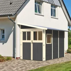 KARIBU Gartenhaus Wandlitz, Fichtenholz 19 Mm, Pultdach 3 KARIBU Gartenhaus Wandlitz, Fichtenholz 19 Mm, Pultdach -Günstiges Garten Perle Geschäft 2 17863 4.jpg