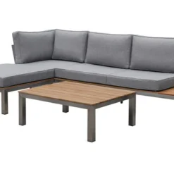 OUTFLEXX Loungemöbel, Silber/grau, Edelstahl/FSC-Teakholz/Textil, Für 4 Personen, Inkl. Kaffeetisch 14 OUTFLEXX Loungemöbel, Silber/grau, Edelstahl/FSC-Teakholz/Textil, Für 4 Personen, Inkl. Kaffeetisch -Günstiges Garten Perle Geschäft 2 18298.jpg