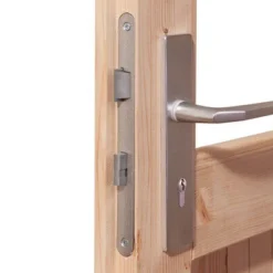 KARIBU Gartenhaus Kastorf 7, Naturbelassen, Fichtenholz 28mm, 396 X 244 X 222 Cm, Flachdach, Inkl. Oberlicht 13 KARIBU Gartenhaus Kastorf 7, Naturbelassen, Fichtenholz 28mm, 396 X 244 X 222 Cm, Flachdach, Inkl. Oberlicht -Günstiges Garten Perle Geschäft 30463 3 04.jpg