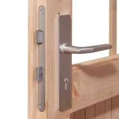 KARIBU Gartenhaus Theres 7, Terragrau, Fichtenholz 28mm, 648 X 304 X 250 Cm, Satteldach, Inkl. Dachausbauelement -Günstiges Garten Perle Geschäft 30471 4 03.jpg