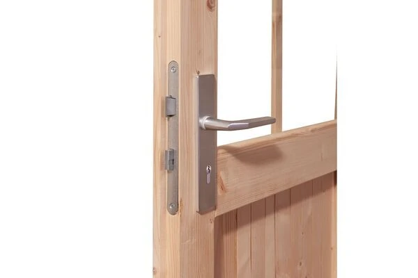 KARIBU Gartenhaus Northeim 5, Naturbelassen, Fichtenholz 40mm, 724 X 369 X 229 Cm, Pultdach, Anbau 3m Mit Rückwand 3 KARIBU Gartenhaus Northeim 5, Naturbelassen, Fichtenholz 40mm, 724 X 369 X 229 Cm, Pultdach, Anbau 3m Mit Rückwand – Bild 3