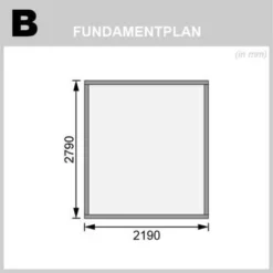 KARIBU Gartenhaus Bastrup 4, Anthrazit, Fichtenholz 28mm, 237 X 297 X 222 Cm, Pultdach, Eco Doppelflügeltür -Günstiges Garten Perle Geschäft 30562 3 06.jpg