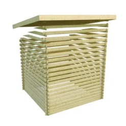 KARIBU Gartenhaus Bastrup 7, Anthrazit, Fichtenholz 28mm, 357 X 297 X 222 Cm, Pultdach, Eco Doppelflügeltür 21 KARIBU Gartenhaus Bastrup 7, Anthrazit, Fichtenholz 28mm, 357 X 297 X 222 Cm, Pultdach, Eco Doppelflügeltür -Günstiges Garten Perle Geschäft 30562 5 12.jpg