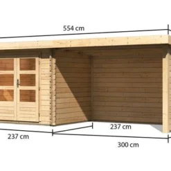 KARIBU Gartenhaus Bastrup 2, Fichtenholz 28 Mm 11 KARIBU Gartenhaus Bastrup 2, Fichtenholz 28 Mm -Günstiges Garten Perle Geschäft 3 18031 5.jpg