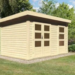 KARIBU Gartenhaus Schönbuch, Fichtenholz 38 Mm, Naturbelassen 6 KARIBU Gartenhaus Schönbuch, Fichtenholz 38 Mm, Naturbelassen -Günstiges Garten Perle Geschäft 3 18040 1.jpg