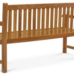 OUTFLEXX Ontario 2-Sitzer Gartenbank, Natur, Teakholz, 120x62x92cm, Fein Geschliffen 7 OUTFLEXX Ontario 2-Sitzer Gartenbank, Natur, Teakholz, 120x62x92cm, Fein Geschliffen -Günstiges Garten Perle Geschäft 3 18308.jpg