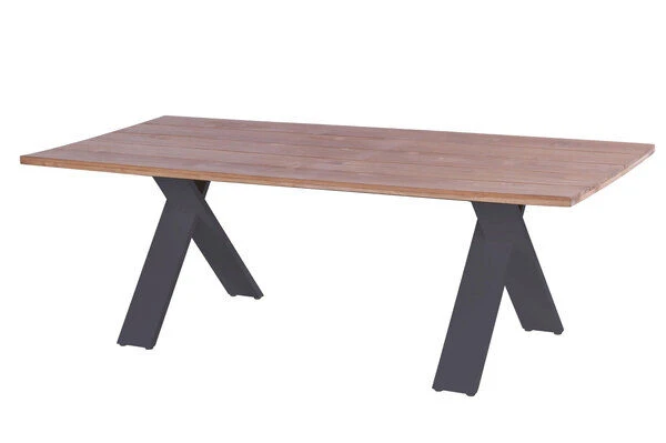 HARTMAN Xanadu / Alice Comfort Sitzgruppe, Xerix/anthrazit, Alu/Teakholz, 6 Multipos, 220x100cm 3 HARTMAN Xanadu / Alice Comfort Sitzgruppe, Xerix/anthrazit, Alu/Teakholz, 6 Multipos, 220x100cm – Bild 3