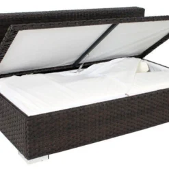 OUTFLEXX 2-Sitzer Mittelelement, Braun, Polyrattan, 140x85x70cm, Inkl. Polster, Wasserfeste Kissenbox 6 OUTFLEXX 2-Sitzer Mittelelement, Braun, Polyrattan, 140x85x70cm, Inkl. Polster, Wasserfeste Kissenbox -Günstiges Garten Perle Geschäft 3 2393 16 BOX.jpg