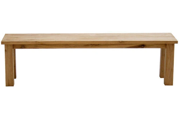 Dreisitzer Laredo Aus Gebürstetem Teakholz Von Ploß, 170x40 Cm 4 Dreisitzer Laredo Aus Gebürstetem Teakholz Von Ploß, 170x40 Cm – Bild 4