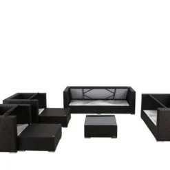 OUTFLEXX Loungemöbel-Set, Braun, Polyrattan, Für 9 Personen, Inkl. Kaffeetisch, Wasserfeste Kissenbox 11 OUTFLEXX Loungemöbel-Set, Braun, Polyrattan, Für 9 Personen, Inkl. Kaffeetisch, Wasserfeste Kissenbox -Günstiges Garten Perle Geschäft 4 1599 BOX B.jpg