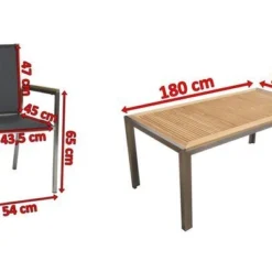 STERN Polaris Esstischgarnitur, Silbergrau, Edelstahl/FSC-Teak, Tisch 180 X 90 Cm, 4 Stapelsessel 7 STERN Polaris Esstischgarnitur, Silbergrau, Edelstahl/FSC-Teak, Tisch 180 X 90 Cm, 4 Stapelsessel -Günstiges Garten Perle Geschäft 4 18089.jpg