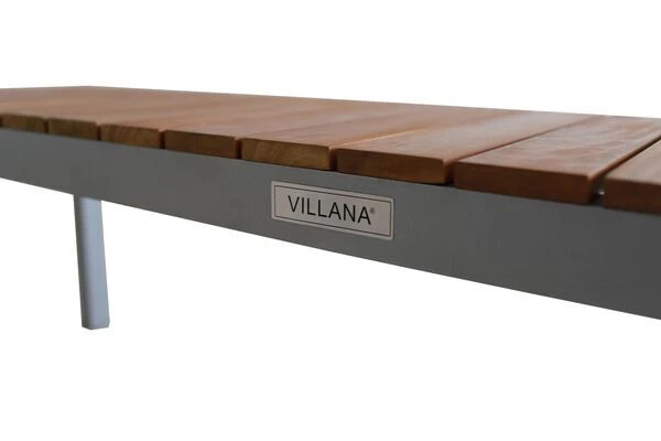 VILLANA Bank, Alu Pulverbeschichtet / FSC Akazienholz, 3 Personen, 165 X 40 X 45 Cm 6 VILLANA Bank, Alu Pulverbeschichtet / FSC Akazienholz, 3 Personen, 165 X 40 X 45 Cm – Bild 6